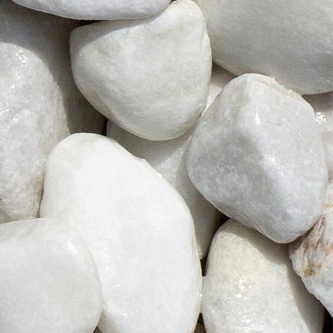 Crystal white keien - maat 40/80mm - 0,50 m3