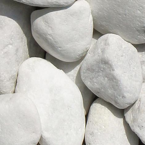 Crystal white keien - maat 40/80mm - 0,50 m3