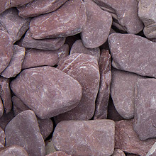 Flat pebbles paars